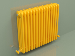 Radiateur TESI 4 (H 600 15EL, jaune melon - RAL 1028)