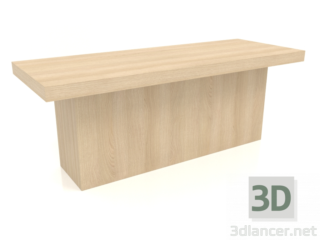 3D Modell Bank VK 10 (1200x450x450, Holz weiß) - Vorschau