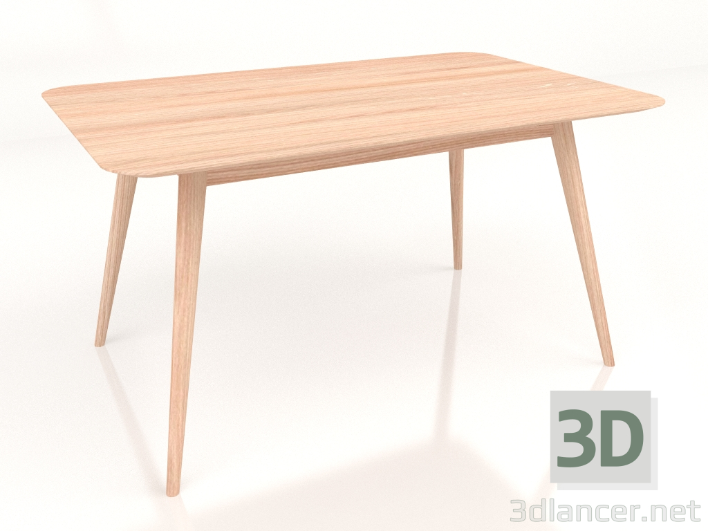 3d model Mesa de comedor Stafa 140 - vista previa