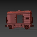 3d Lego Small Freight Wagon model buy - render