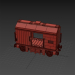 3d Lego Small Freight Wagon model buy - render