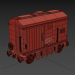 3d Lego Small Freight Wagon model buy - render