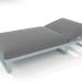 3d model Cama para descanso 100 (Gris azul) - vista previa