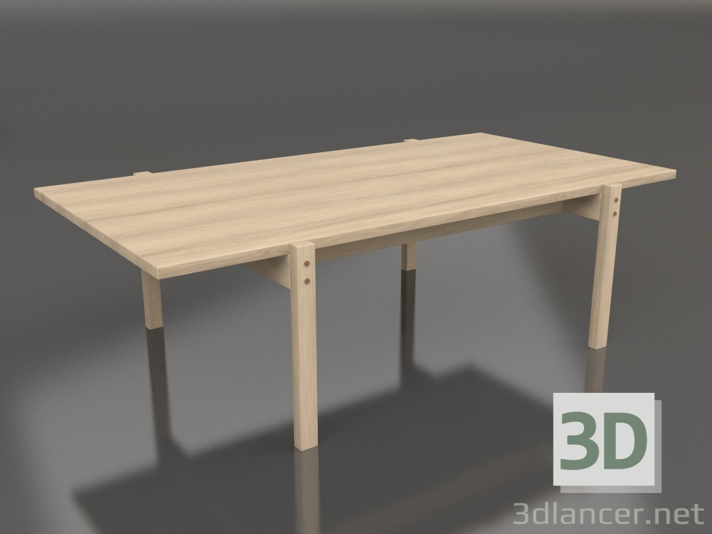 3d модель Стол кофейный Eugene (Light Oak, Light Oak) – превью