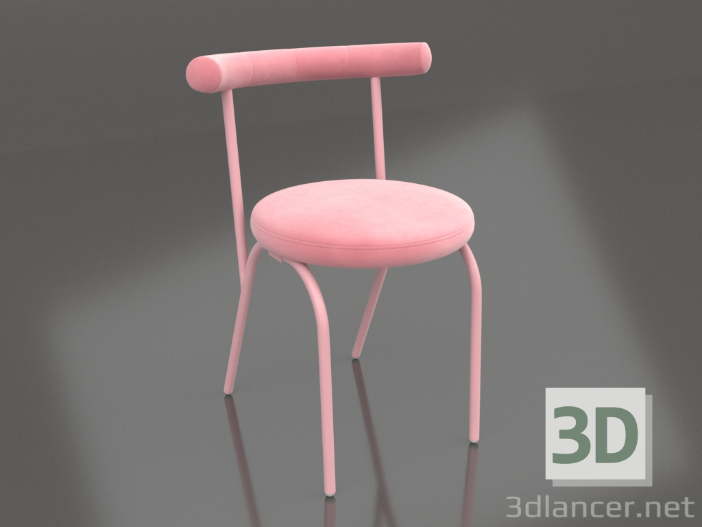 3d model silla baguette (chicle) - vista previa