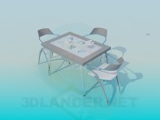 Table and chairs