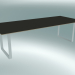 Modelo 3d Mesa 70/70, 255x108cm (Preto, Branco) - preview