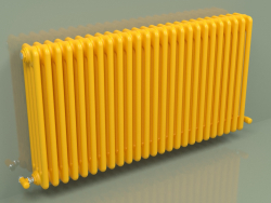 Radiateur TESI 4 (H 600 25EL, jaune melon - RAL 1028)