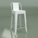 3d model Bar stool Marais Color with backrest (white) - preview