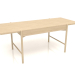 3d model Mesa de comedor DT 09 (2000х840х754, madera blanca) - vista previa