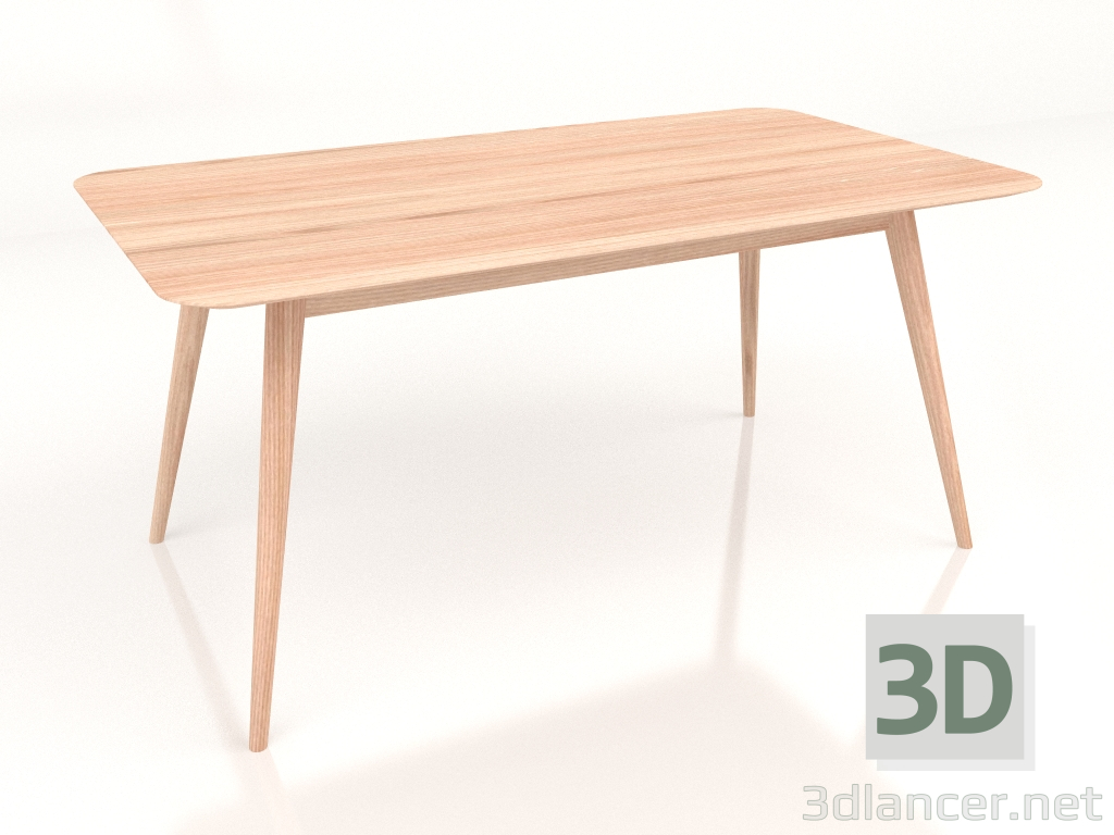 3D Modell Esstisch Stafa 160 - Vorschau