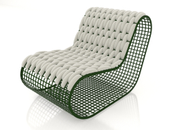 Fauteuil club (Vert bouteille)