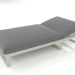 3d model Bed for rest 100 (Cement gray) - preview