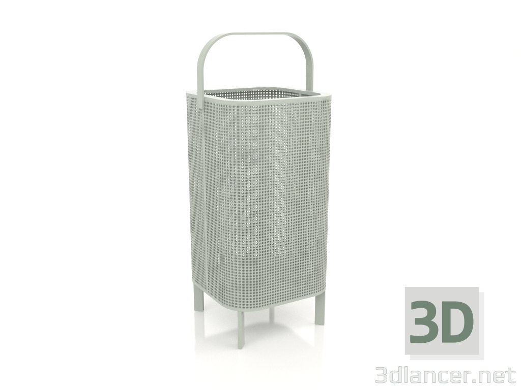 3d model Caja de velas 3 (Gris cemento) - vista previa