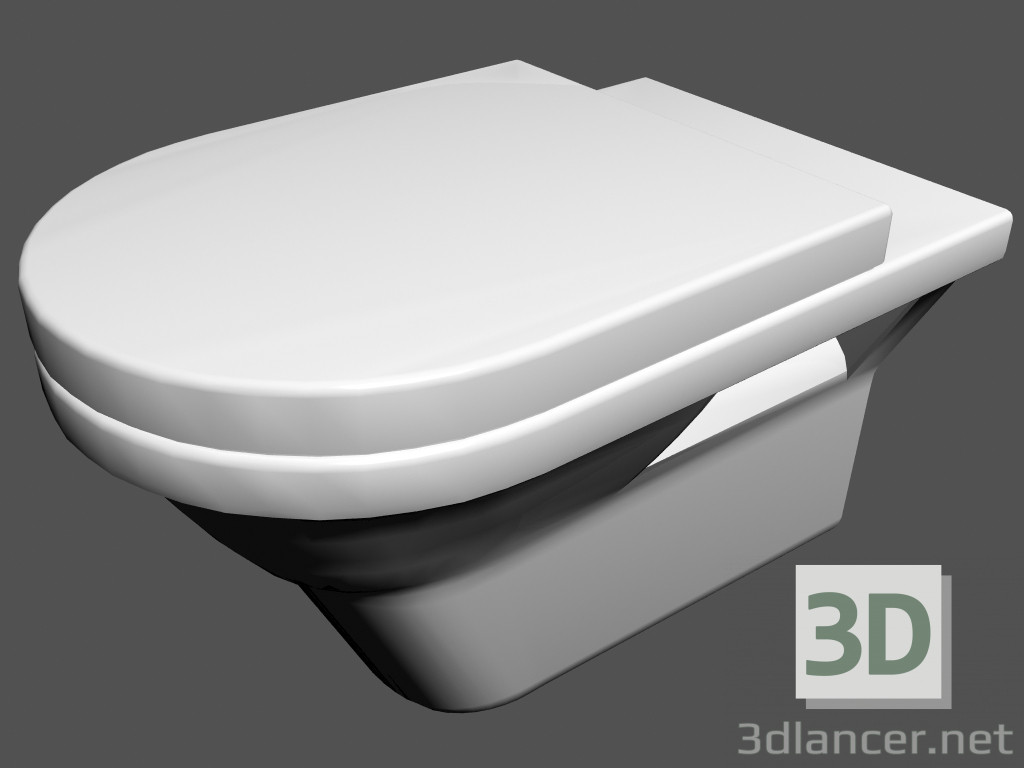 Modelo 3d Vaso parede l vivos wc3 - preview