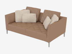 Leather Sofa Double DS-48-02