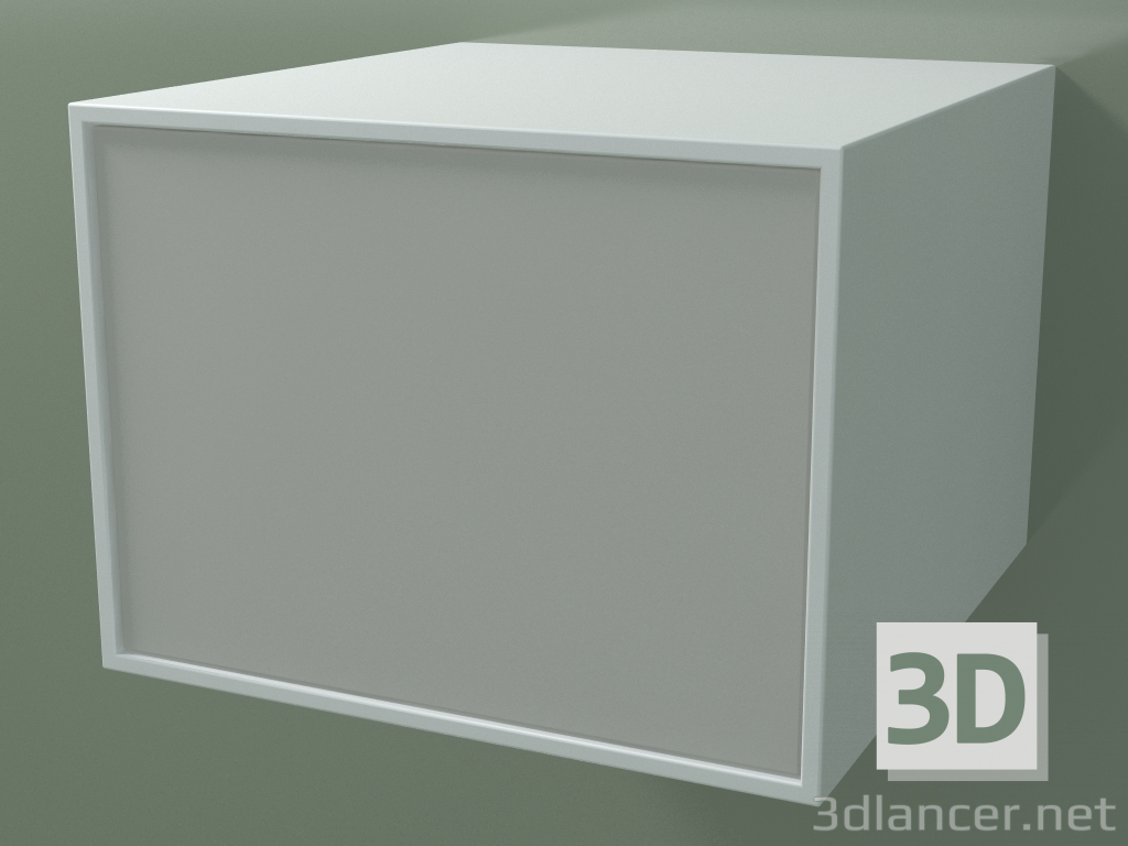 3d model Box (8AUABB01, Glacier White C01, HPL P02, L 48, P 50, H 36 cm) - preview