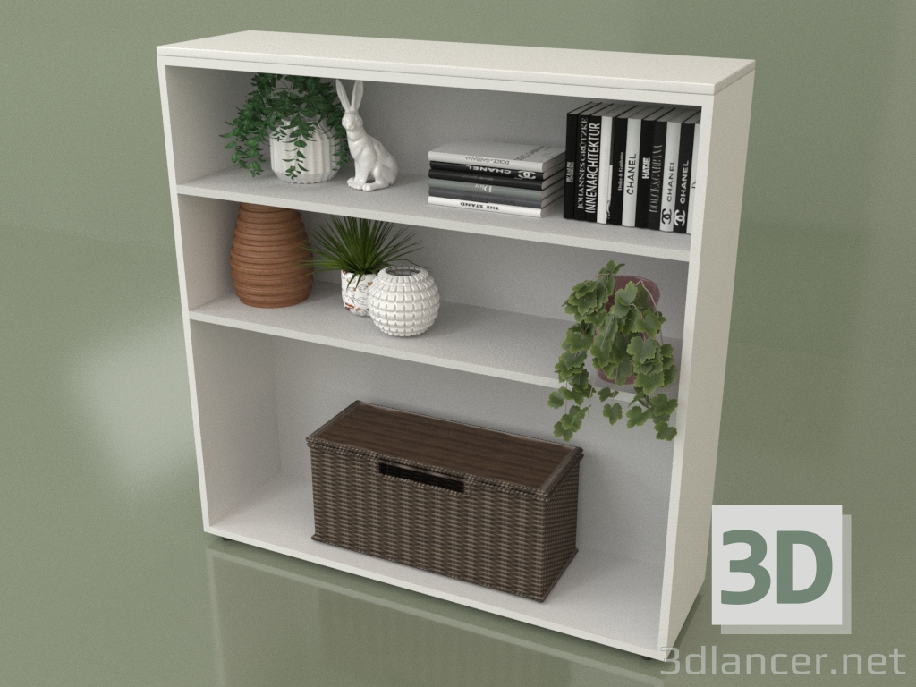 3d model Wall chest of drawers (10361) - preview