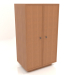 3D Modell Kleiderschrank B 04 (602x400x1082, Holzrot) - Vorschau