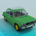 3D Modell VAZ 2106 - Vorschau