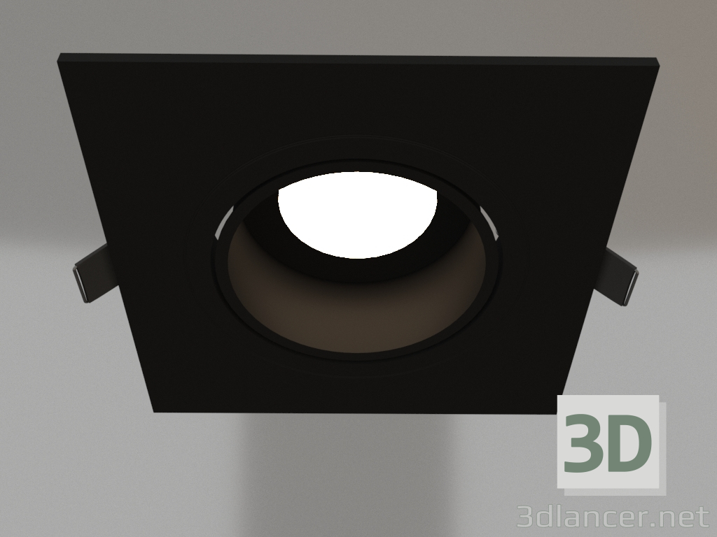 3d model Recessed luminaire (6838) - preview