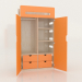 3D Modell Kleiderschrank offen MOVE WD (WOMWD1) - Vorschau