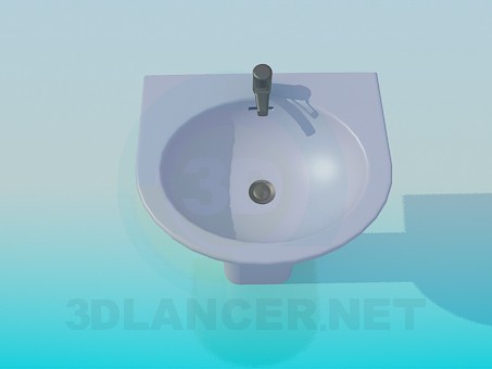 Modelo 3d Pia - preview