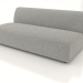 3d model Sofa module 2 seats (L) 166x90 - preview