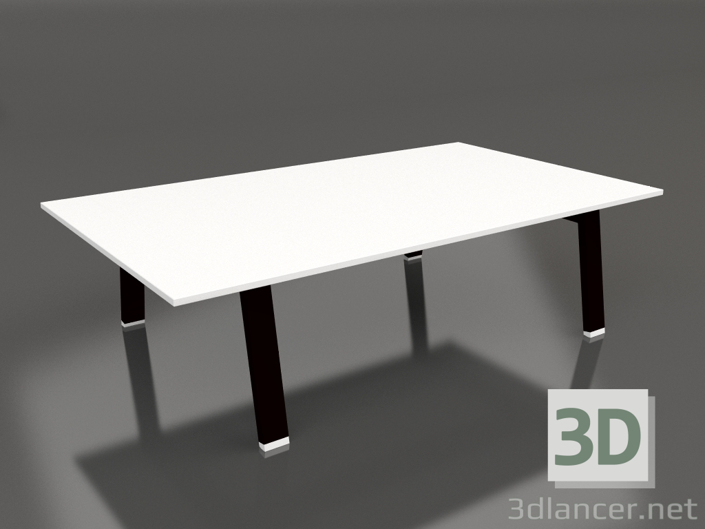 3d model Coffee table 120 (Black, Phenolic) - preview