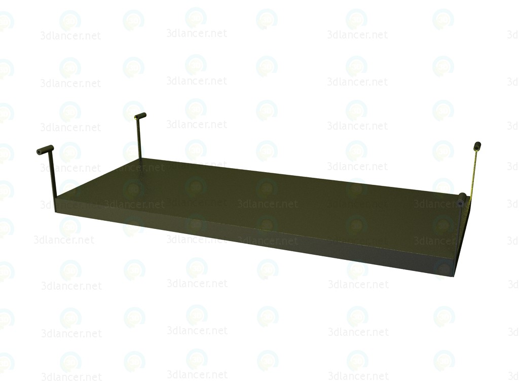 3d model Estante para mesa P1S1306B - vista previa