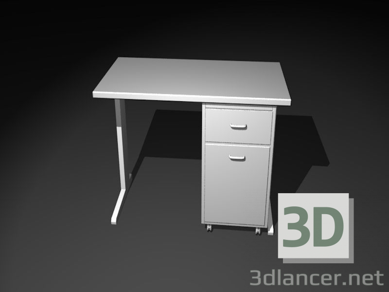 3d model Escritorio para PC - vista previa