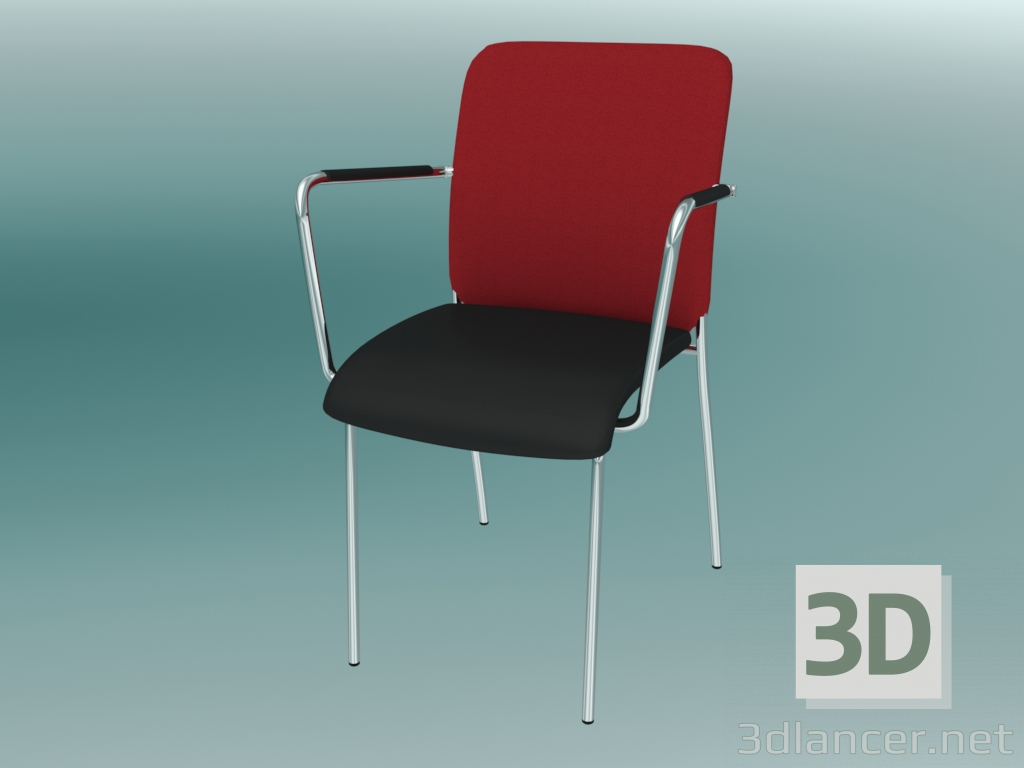 3D modeli Raflı Sandalye (H 2P) - önizleme