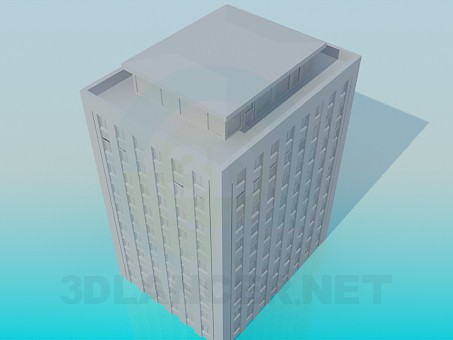 3D Modell Hochhaus - Vorschau