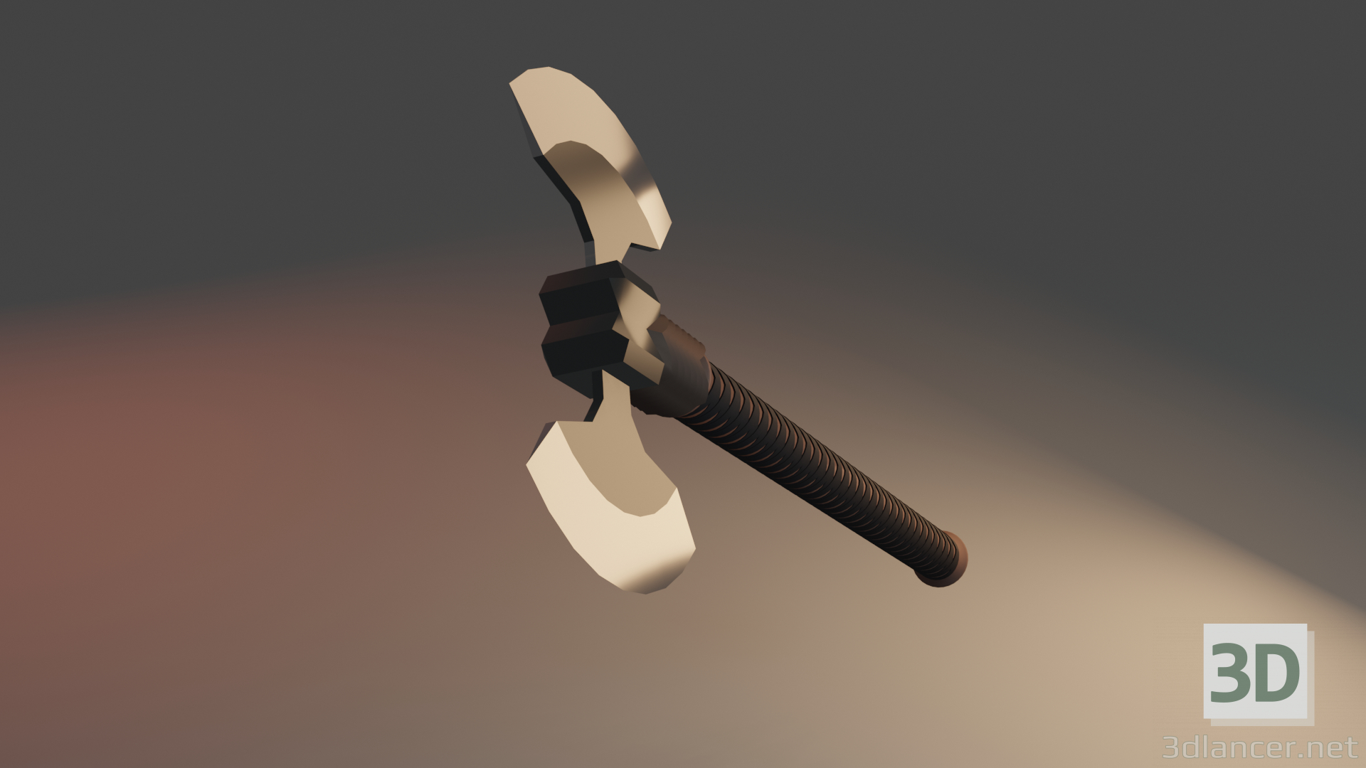 3d Axe / Топор модель купити - зображення