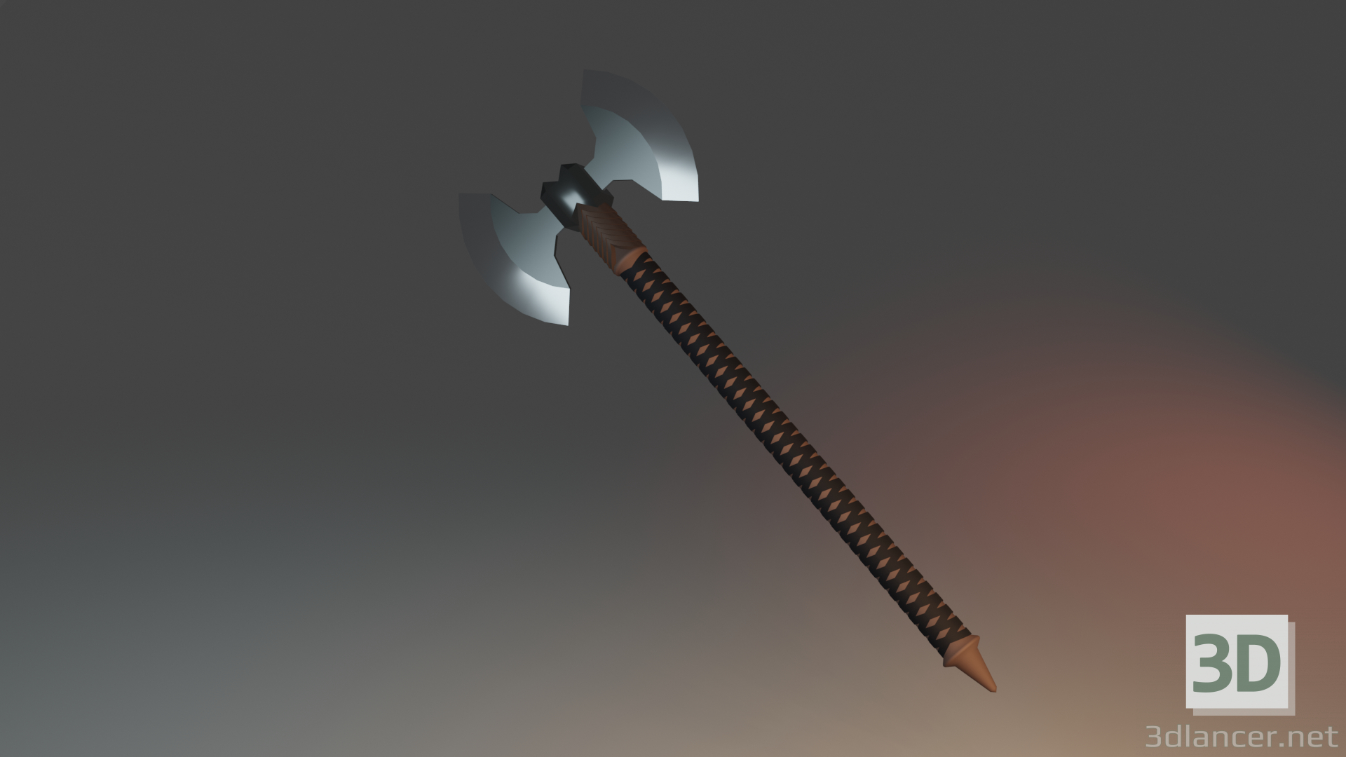 3d Axe / Топор модель купити - зображення