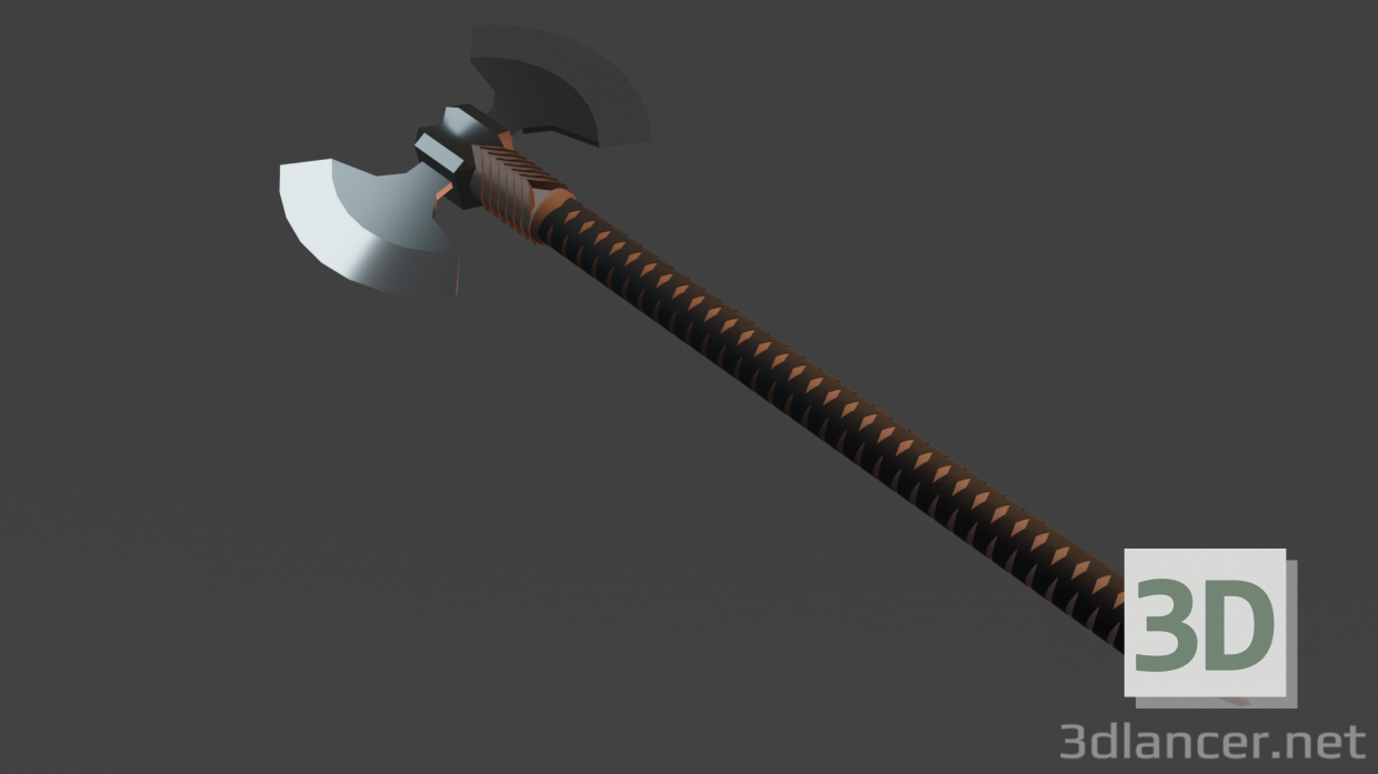 3d Axe / Топор модель купити - зображення