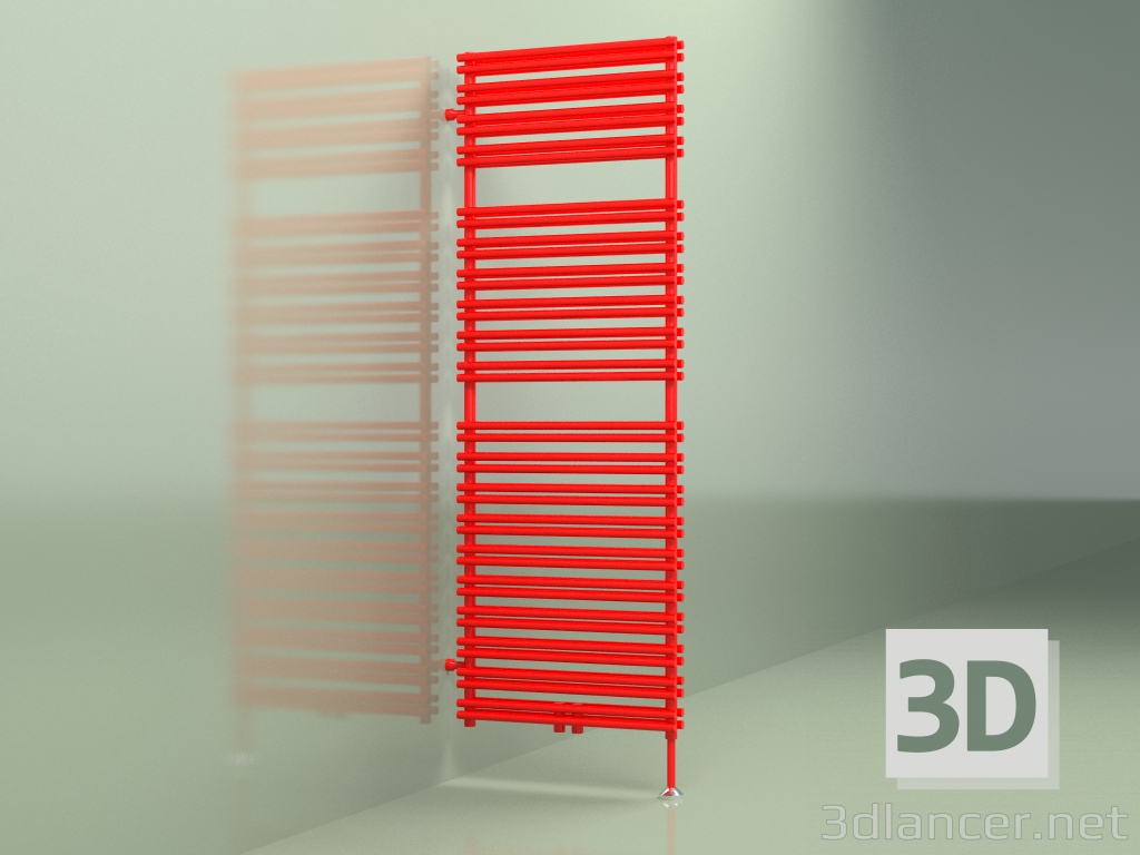 3d model Heated towel rail - Mauritius (MAU 18 06, RAL - 3026) - preview