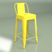 3d model Taburete de bar Marais Color con respaldo (amarillo) - vista previa