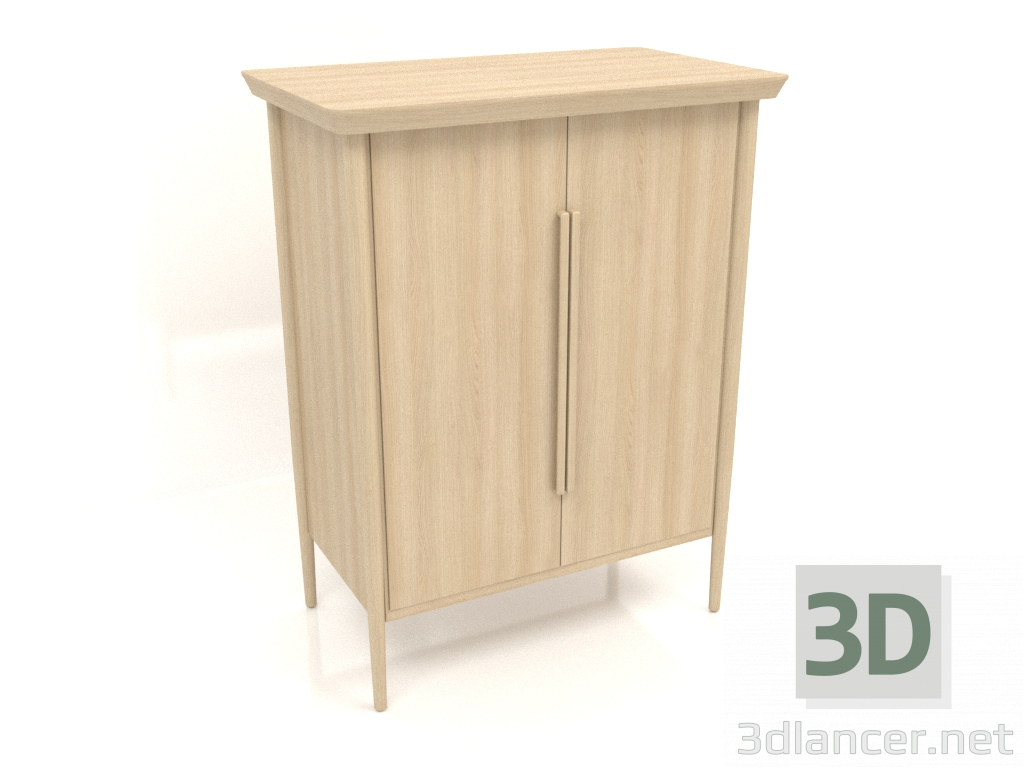 modèle 3D Armoire MS 04 (940x565x1220, bois blanc) - preview