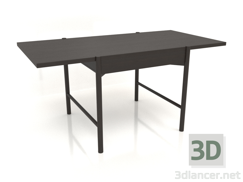 Modelo 3d Mesa de jantar DT 09 (1600x840x754, madeira castanho escuro) - preview