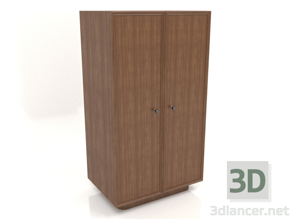 3d модель Шкаф W 04 (602х400х1082, wood brown light) – превью