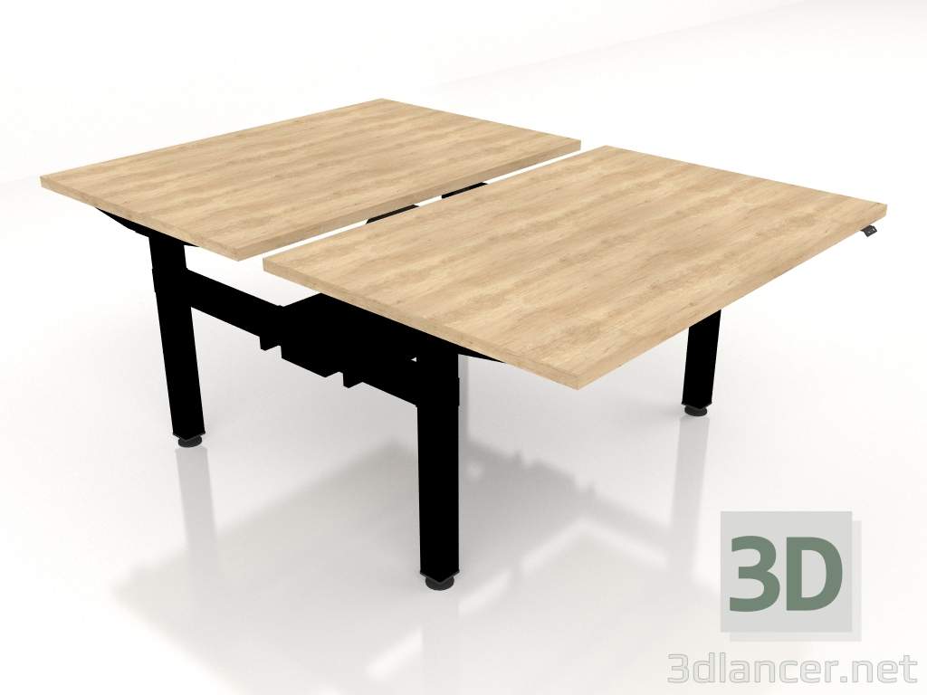 3d модель Стол рабочий Ogi Drive Bench Electric Cabletray BOD812 (1200x1690) – превью