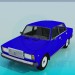 3D Modell VAZ-2107 - Vorschau
