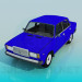 3D Modell VAZ-2107 - Vorschau
