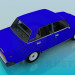 3D Modell VAZ-2107 - Vorschau