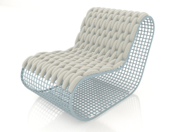 Club chair (Blue gray)