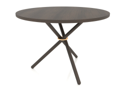 Table basse Daphné (Chêne foncé, Chêne foncé)