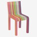 3d model Silla de comedor Rainbow Chair - vista previa