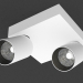 3d model LED downlight (DL18629_01 White C + base DL18629 SQ2 Kit W Dim) - preview