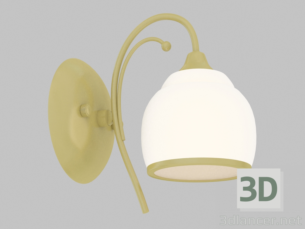 3D Modell Sconce Isola (2586-1W) - Vorschau